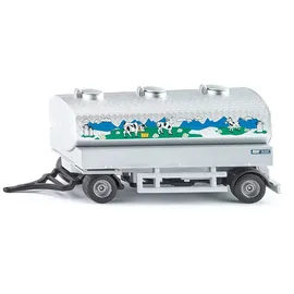 Siku 1972 - Anhänger für Milchsammelwagen weiß 1:5