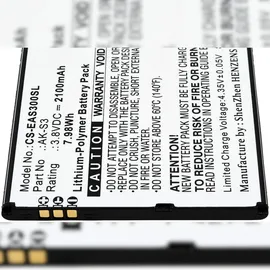 Powery Akku für Handy, Smartphone Emporia Smart 3, nicht für mini-Version,