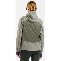 Odlo Damen X-Alp Waterproof Pro Jacke (Größe XL, oliv)