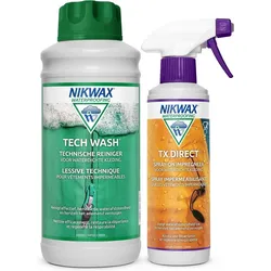 Waschmittel Tech Wash 1L & Imprägniermittel TX.Direct Spray-On 300ml Einheitsfarbe 1.3 L