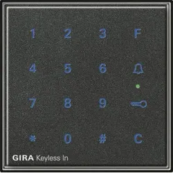 Gira Code Tastatur anth Keyless In 260567