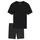 SCHIESSER Shorty Basic kurz V-Ausschnitt Schwarz 54