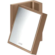 Hansgrohe Rasierspiegel Axor Universal Rectangular neigbar, Wandmontage, brushed red gold