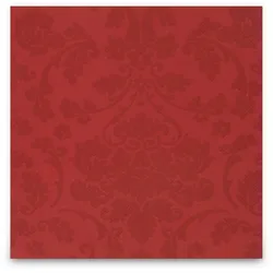 Hypafol Airlaid Motiv-Serviette Dauphine bordeaux | 100St. | 40x40cm | für Gastronomie & Zuhause | hochwertiges Material