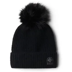 COLUMBIA Herren Winter Blur Pom Pom Beanie, BLACK, ONE SIZE
