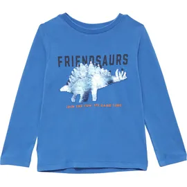 s.Oliver Langarmshirt mit Wendepailletten - blau - 92/98