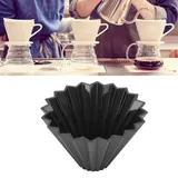 Schwarzer, Wiederverwendbarer, Konischer Kaffeefilter Aus Kunstharz Für Küchen- Und Handkaffeemaschinen – Professioneller Kaffeefilter 100 °c