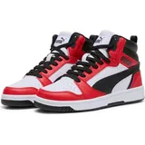 Puma Rebound V6 Mid Jr Sneaker Puma White Puma Black For All Time Red, 37