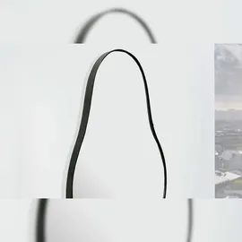 FineBuy in organischer Form 40x80 cm Spiegel Flur Garderobe