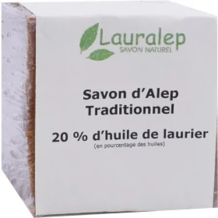 Lauralep Traditionelle Aleppo-Seife 20% Lorbeeröl 180g
