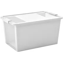 KIS Aufbewahrungsbox Bi Box 55 x 35 x 28 cm 1-tlg. weiß-transparent