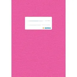 Heftschoner Plastik, A5, pink