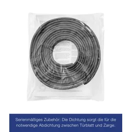 Hörmann H8-5 LA links 87,5 x 200 cm anthrazitgrau