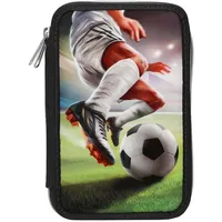 depesche vertrieb gmbh co. kg Action World 2 Fach Federtasche Fussball