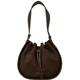Marc O'Polo Schultertasche Leder 35 cm braun