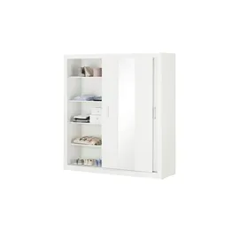 Sconto Schiebetürenschrank ¦ weiß ¦ Maße (cm): B: 200 H: 215 T: 60.0