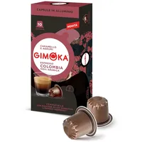 Gimoka Kaffeekapseln Espresso Colombia 100% Arabica, Intensität 7/13-100 Kapsel aus Aluminium - Kompatibel mit Nespresso* Haushalts-Espressomaschinen - Hergestellt in Italien