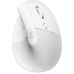 Logitech Lift fuer Mac Vertical Ergonomische Kabellose Maus Off White