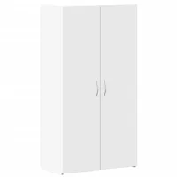 VidaXL Aktenschrank Weiß 60x32x115 cm Holzwerkstoff