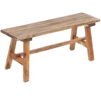 DESIGN DELIGHTS Holzbank Anzio Braun 90 x 26 x 39 cm