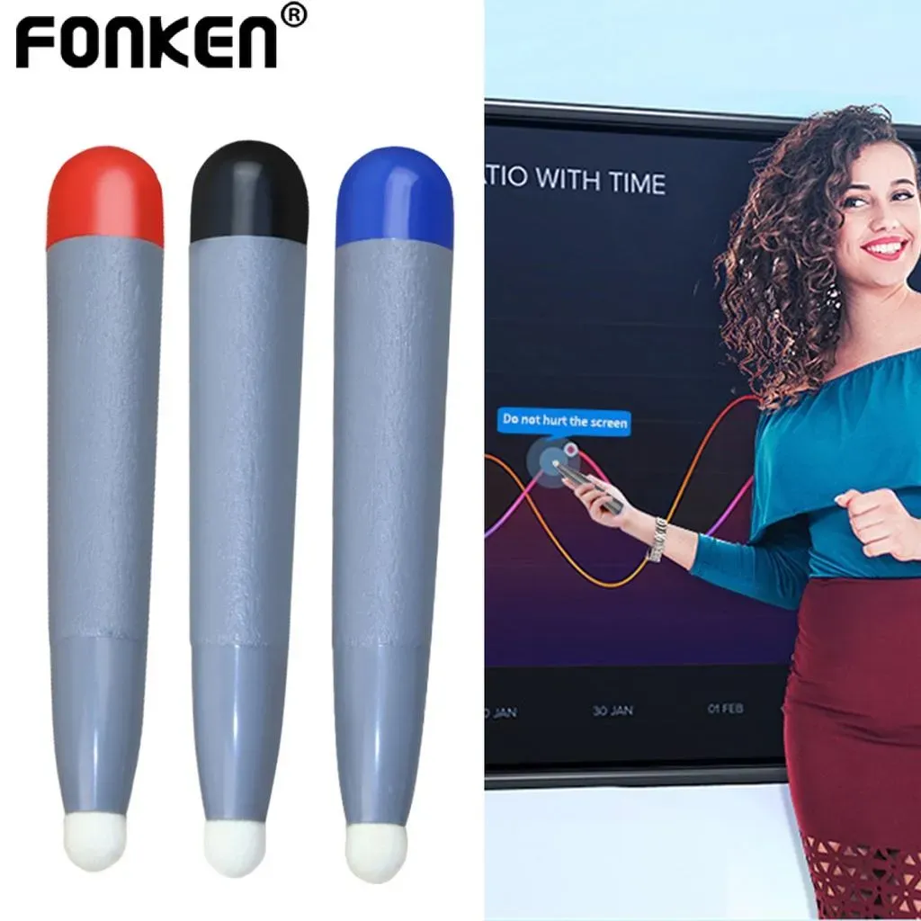 Fonken Elektronischer Whiteboard-Stift, Infrarot-Touch-Stift, interaktiver Tablet-Stift für Multimedia-Unterricht, integrierte Maschine, PPT