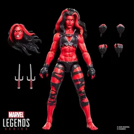 Hasbro Hulk Marvel Legends Actionfigur Red She-Hulk 15 cm