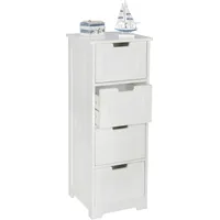 KADIMA DESIGN Design Badschrank PATTI Landhaus-Stil MDF-Holz 30 x
