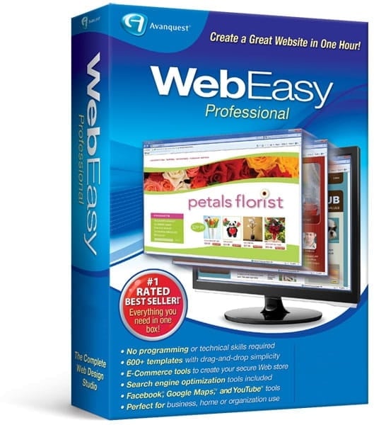 WebEasy Professional 10, English