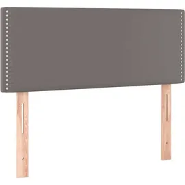 vidaXL Boxspringbett 100 x 200 cm Grau
