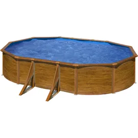 Gre SICILIA 500 x 500 x 120 cm braun/blau
