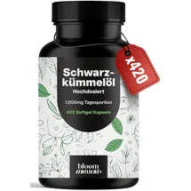 bloom naturals beauty supplements Schwarzkümmelöl Kapseln 420 St.