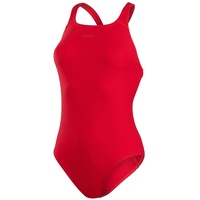 Speedo Damen Eco Endurance+ Medalist Schwimmanzug, Rot, 44 EU