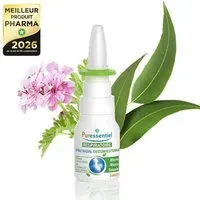 PURESSENTIEL RESPIRATOIRE Spray Nasal Décongestionnant aux HE BIO - 15 ml 2x15