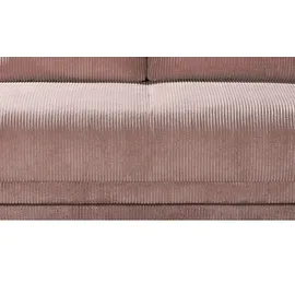 Sofa.de Schlafsofa aus Cord Luna ¦ rosa/pink ¦ Maße (cm): B: 200 H: 89 T: 96