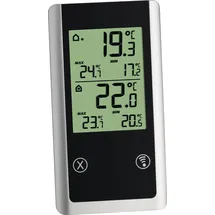 TFA Funkthermometer Joker Messbereich außen -50 bis 70°C / innen 0 bis 50°C H152xB82xT72mm Ku 30.3055.01