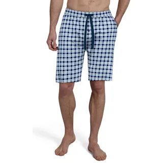 Tom Tailor Bermudas TOM TAILOR "Kilkenny", Herren, Gr. 50M, N-Gr, blau, Popeline, Obermaterial: 100% Baumwolle, kniefrei, Hosen, Bindeband, Seitentaschen, locker, bequem, atmungsaktiv, elastisch