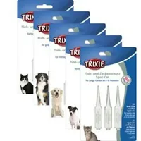 TRIXIE Floh- und Zeckenschutz Spot-On für Katzen 3x1ml