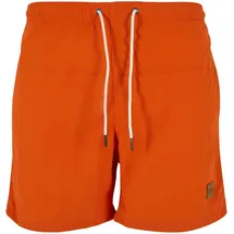 URBAN CLASSICS Badehose Urban Classics Rust Orange XL
