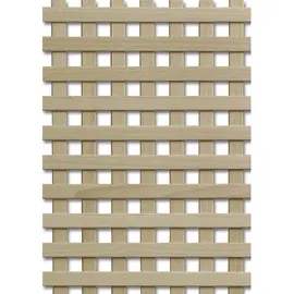OEM Holzgitter Ganze Tafel Gerade Heizkörperverkleidung 1230 x 600 mm Fichte