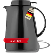 Helios Isolierkanne Servitherm 1,0 l Schwarz