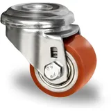 CASCOO Rückenlochlenkrolle ø 35 mm Serie SWU5 Doppelkugellager