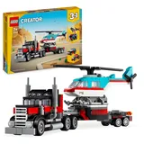 LEGO Creator 31146 Tieflader mit Hubschrauber