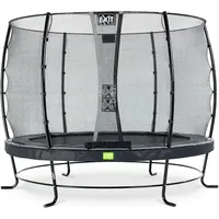 EXIT TOYS Elegant Trampolin 305 cm inkl. Economy Sicherheitsnetz schwarz