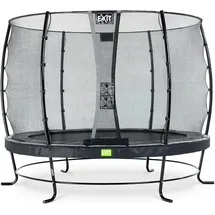 EXIT TOYS Elegant Trampolin 305 cm inkl. Economy Sicherheitsnetz schwarz