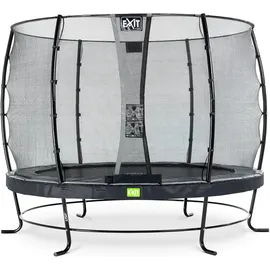 EXIT TOYS Elegant Trampolin 305 cm inkl. Economy Sicherheitsnetz schwarz