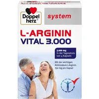Doppelherz System L-Arginin Vital 3.000 Kapseln 120 St.