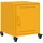 vidaXL Nachtschrank Senfgelb 36 x 39 x 43,5 cm Stahl