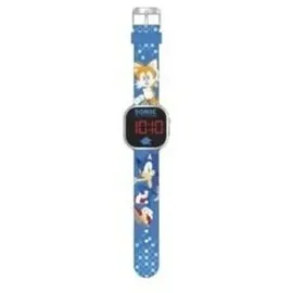Sonic The Hedgehog - LED digitale Armbanduhr  - Blau