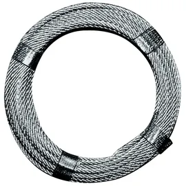 NORDWEST Drahtseil D.5,0-6,0mm L.10m 6x12+1 FE Bruchkraft 9,19 kN