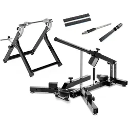 Set Motorrad Reifenmontiergerät MD4 mit Wuchtbock WU-2 + Auswucht Zubehör + Ventileinzieher